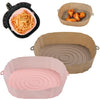 4pcs Silicone Air Fryer Basket Baking Liner/Tray