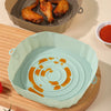 4pcs Silicone Air Fryer Basket Baking Liner/Tray