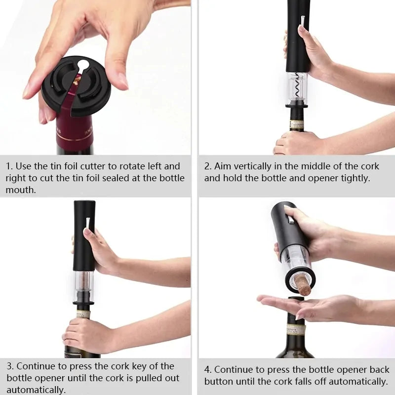 Electric Wine Opener Kitchen Gadget