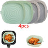 4pcs Silicone Air Fryer Basket Baking Liner/Tray