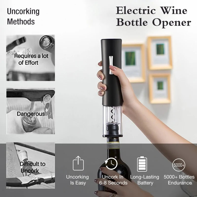 Electric Wine Opener Kitchen Gadget