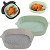 4pcs Silicone Air Fryer Basket Baking Liner/Tray